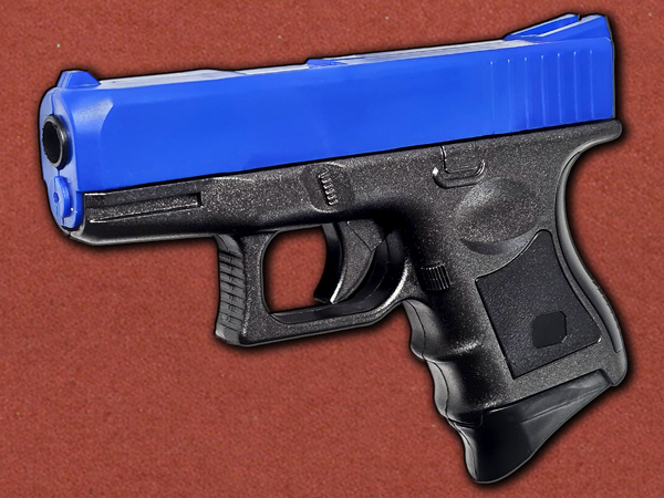 6mm [Duncans] Glock 39 Replica Spring Pistol, Two-Tone Blue