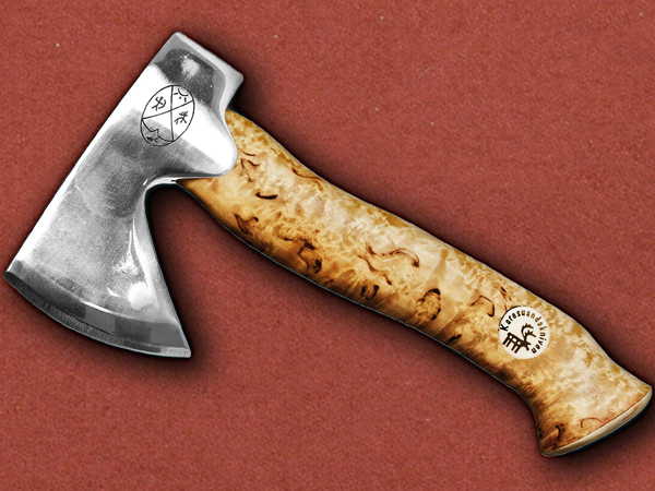 [Karesuando] Unna Àksu Natur, Curly Birch Wood