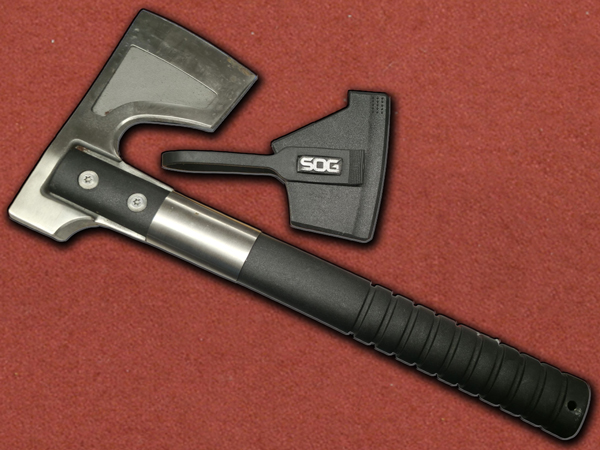[SOG] Camp Axe, Silver - Slightly Rusted - 65% CLEARANCE