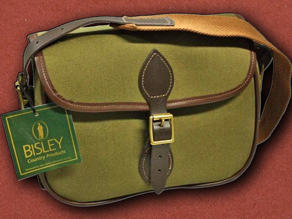 [Bisley] Green Canvas Cartridge Bag (100 Cartridge Capacity)