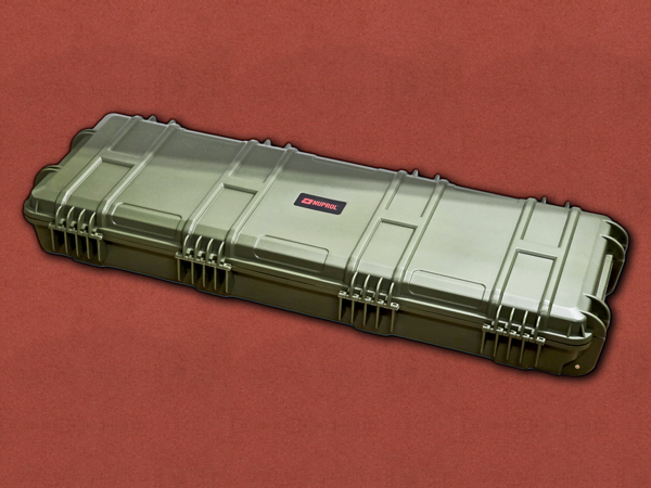 [Nuprol] Large Hard Case for Rifles w/ PnP Foam, Wheeled, Green