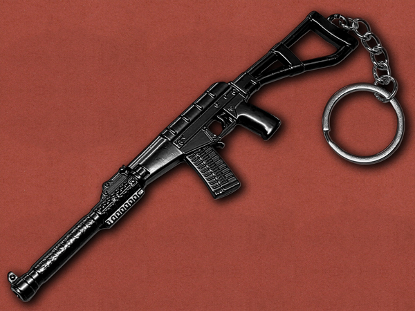 [GunRing] Premium AS VAL Russian Вал Avtomát Spetsiálny Keychain