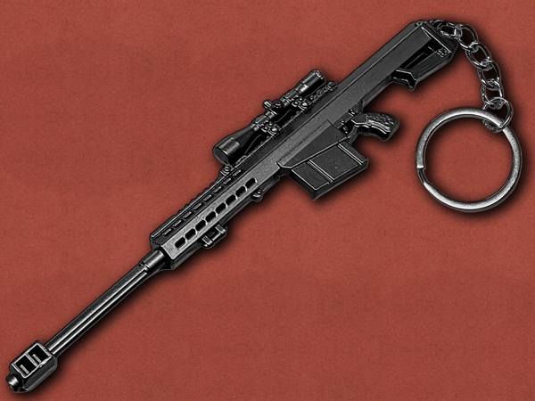 [GunRing] Premium Barrett M82A1 Keychain