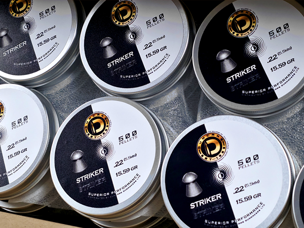 .22 [Duncans] Striker Diabolo Domed Pellets - Bulk Buy