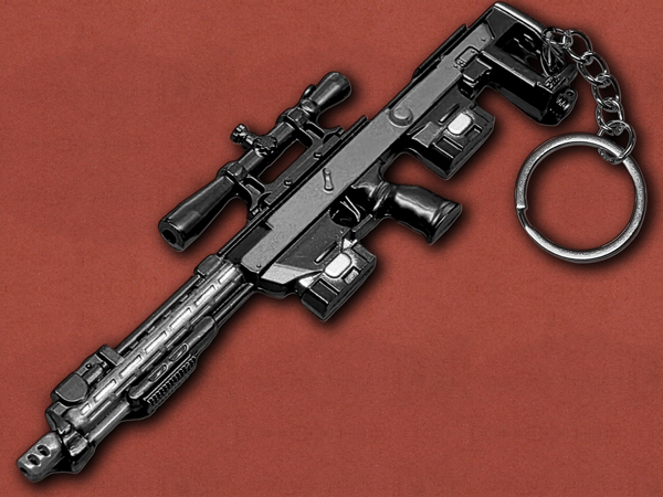 [GunRing] Premium Precision Sniper Rifle Keychain