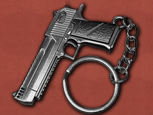 [GunRing] Premium Desert Eagle .50AE Keychain