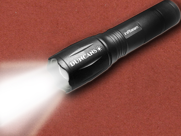 [Duncans] infibeam Focusable Flashlight (400h Runtime)