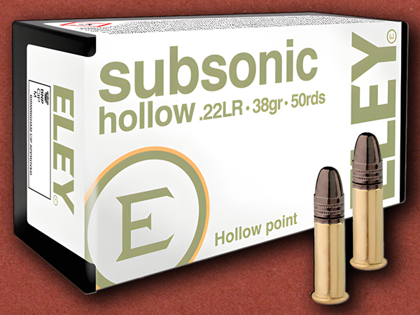 .22l/r [Eley] Subsonic HP