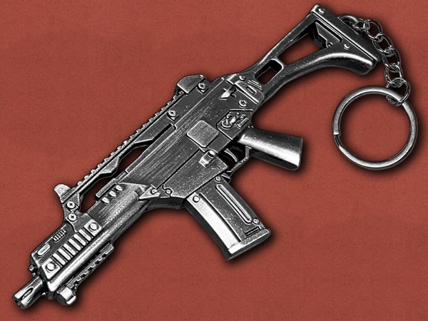 [GunRing] Premium H&K G36C Keychain