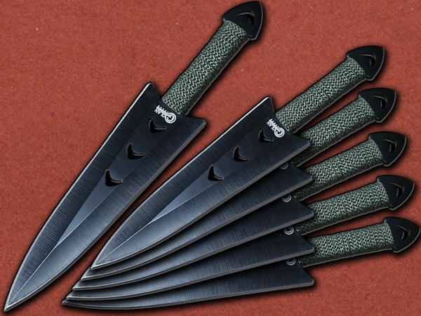 [Golan] 6x Honed Kunai Throwers + Leg Sheath -50% TO CLEAR