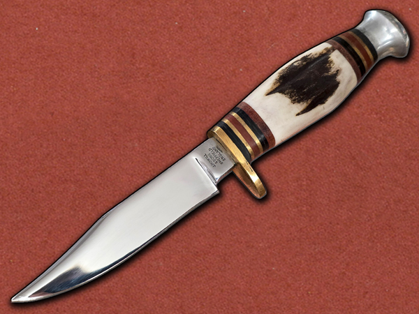 [J. Nowill] Stag Antler Scout Knife 4"
