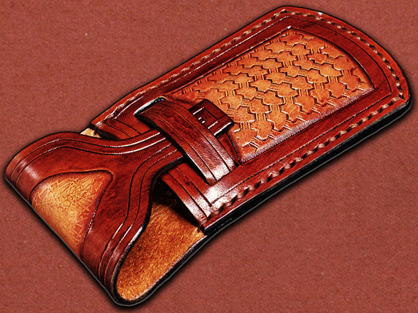 [Duncans] Miyata Japan High Grade Leather Pocket Knife Sheath