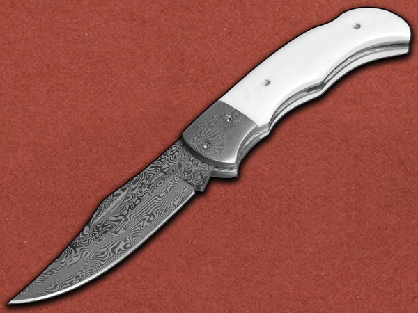 [Duncans ProForge] Alabaster Bone, VG10 Japan Damascus