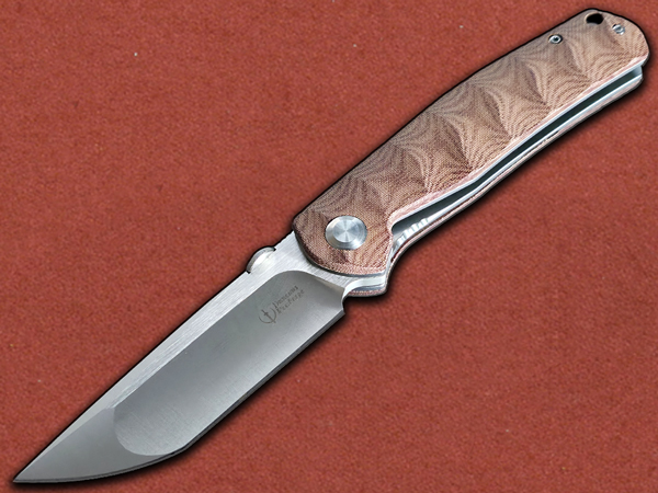 [Duncans ProForge] Brute, Ochre Burlap Micarta