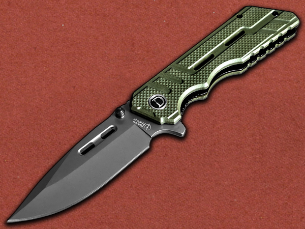 [Duncans ProForge] Govvie, OD-Green G10, Drop Point Ti.N