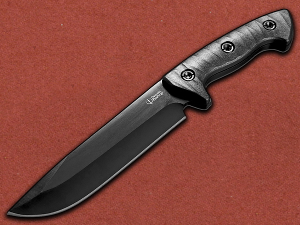 [Duncans ProForge] Navigator Black, Fixed Blade