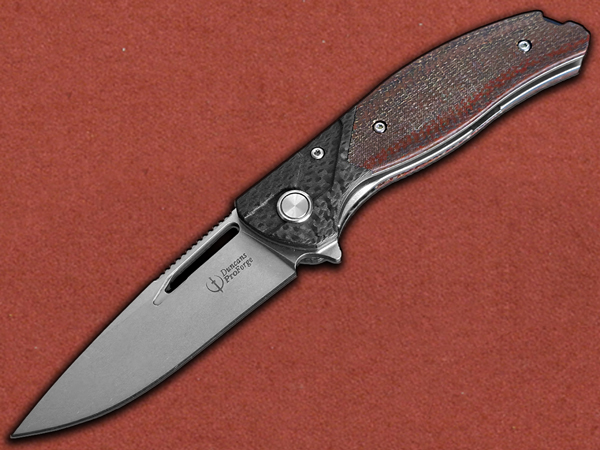 [Duncans ProForge] Revenant, Burlap Micarta, Carbon Bolster