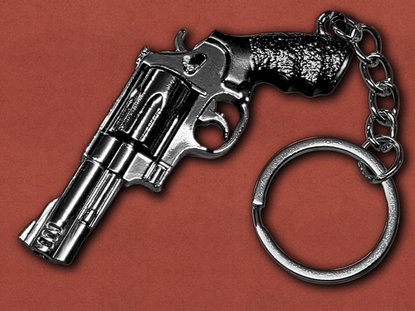 [GunRing] Premium Smith & Wesson 500 Revolver Keychain