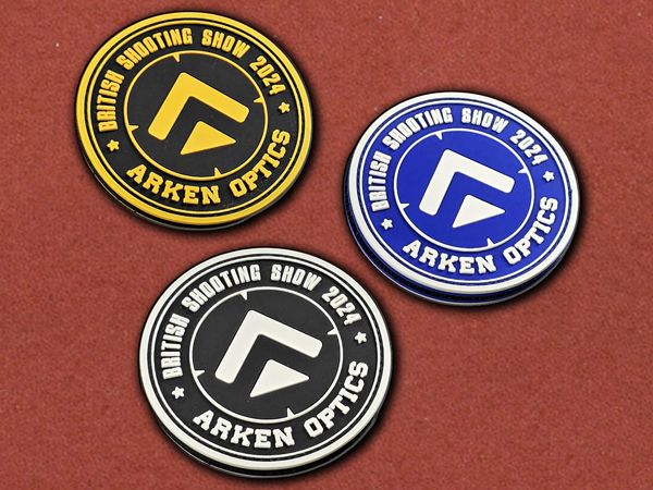 [Arken Optics] Rubber Brand Patch, Velcro Backing
