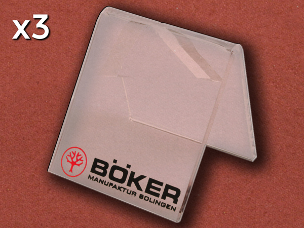 [Böker] Acrylic Knife Display Stand (x3 Pack)