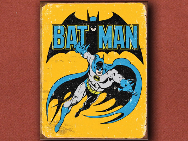 [Tin Signs] Batman Retro