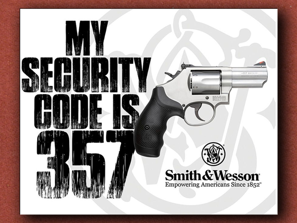 [Tin Signs] My Security Code is .357