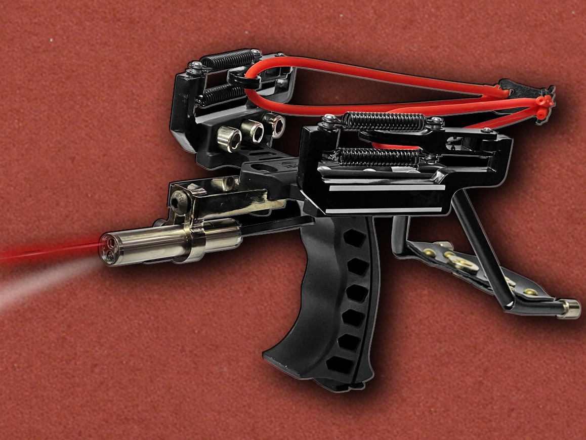 Axis Blades Tactical Slingshot Black Duncans Gunmakers Ltd