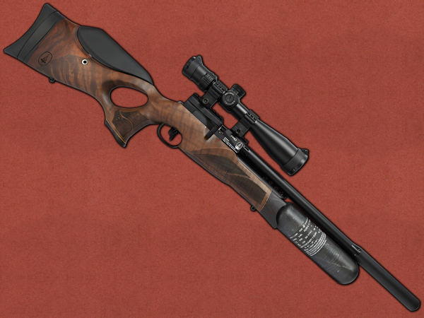 [BSA] R12 CLX Pro Carbon Bottle, Walnut Stock Air Rifle