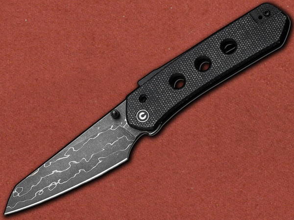 [CIVIVI] Vision FG Damascus, Black Micarta, Superlock