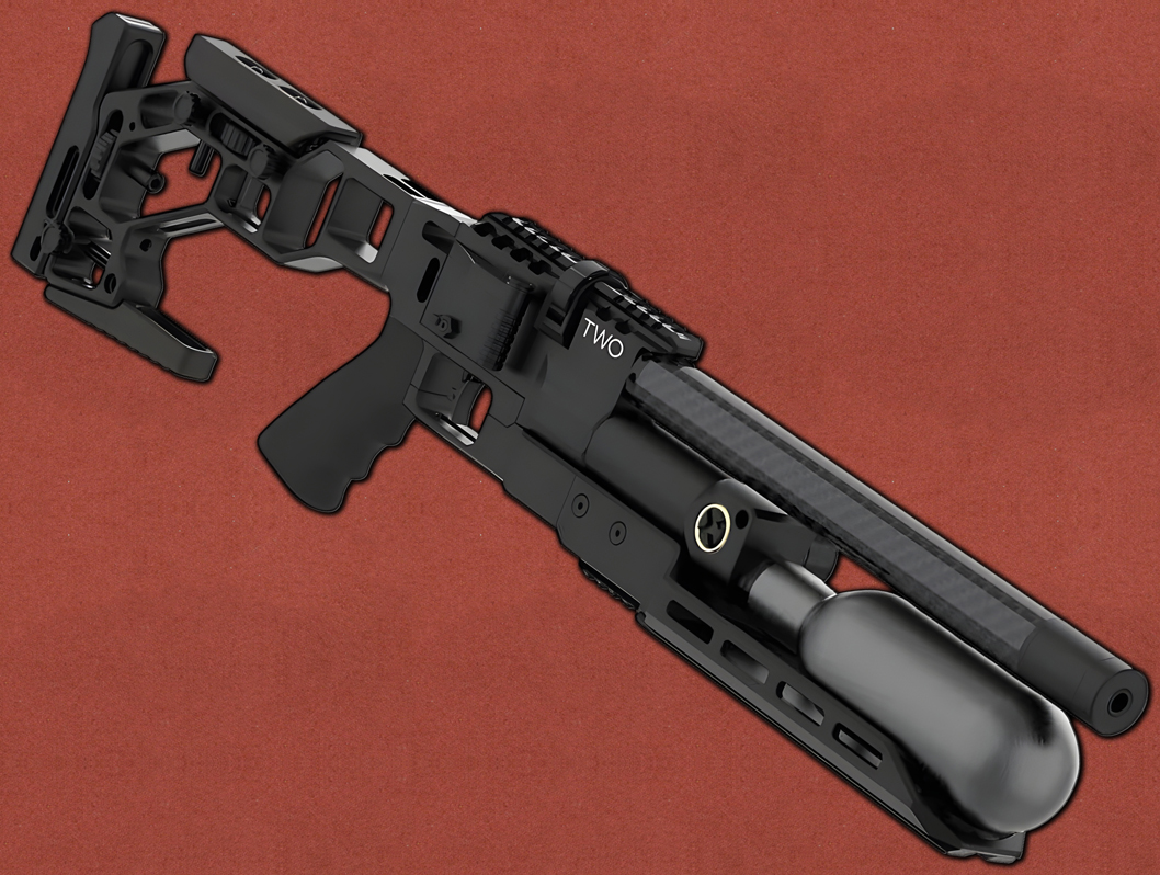 [EPIC Airguns] TWO - Carbon Bottle (CFB) 300mm Folding Stock