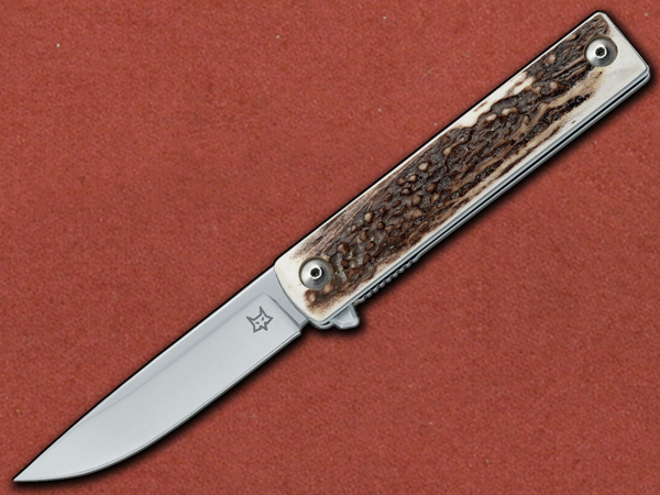 [Fox Knives] Chnops Heritage, Stag Antler, Italian Made