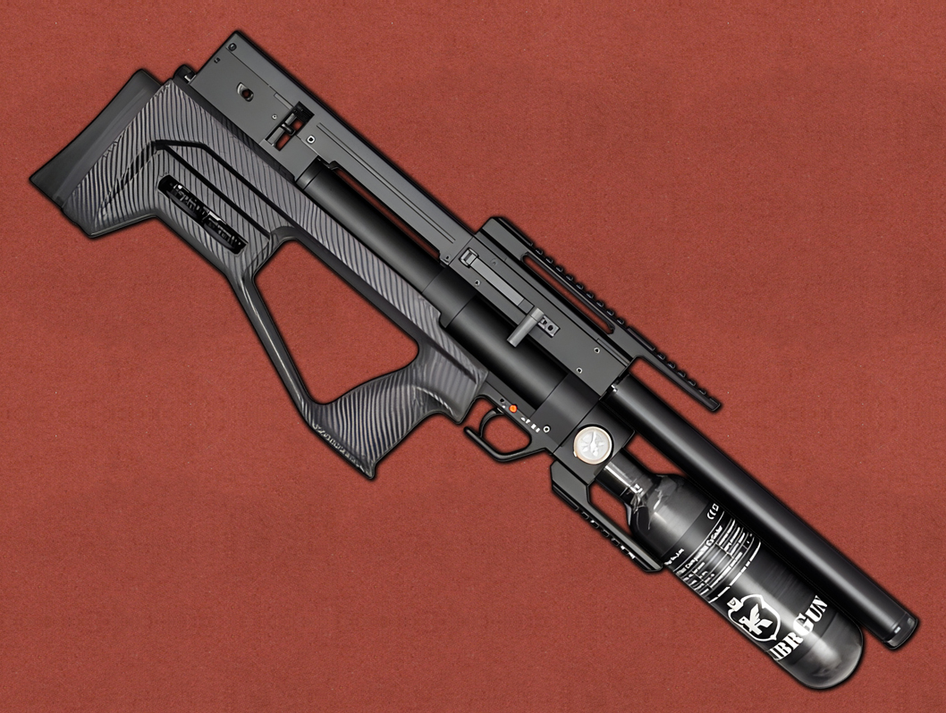 [KalibrGun] Cricket 2 Tactical Carbon Fibre Stock, Carbon Tank