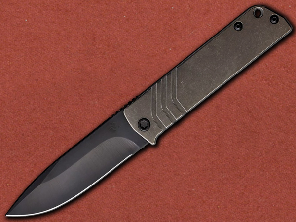[Medford] The Antik, Stonewashed Titanium, S45VN DLC