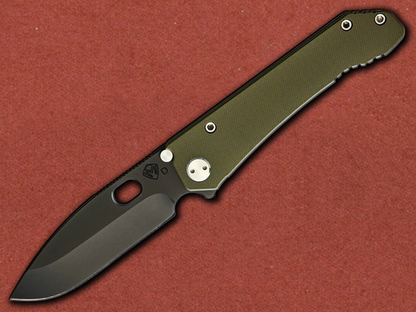 [Medford] Deployment Framelock, OD Green Folding Knife