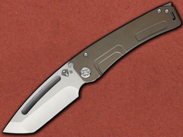 [Medford] Marauder-H Bronze Ti Framelock, S35VN Tanto