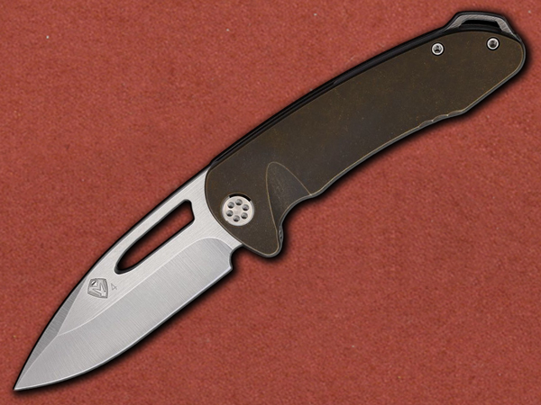 [Medford] On Belay Bronze Stonewashed Ti, S35VN Tumbled