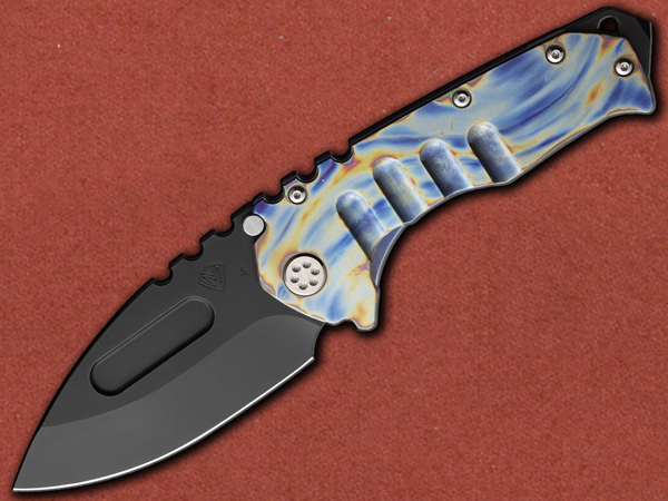 [Medford] Praetorian Genesis Flamed Ti, S45VN PVD Drop Point