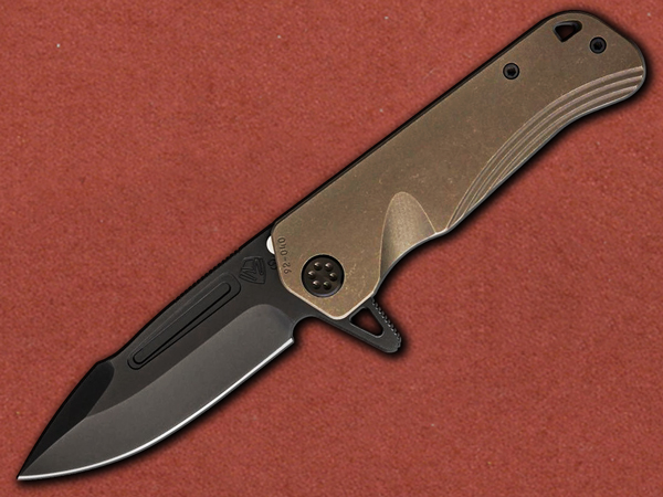 [Medford] Proxima Framelock Bronze Ano Ti, S35VN Black PVD