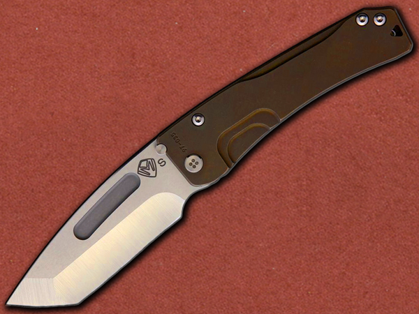 [Medford] Slim Midi Framelock Anodized Titanium, S35VN Tanto