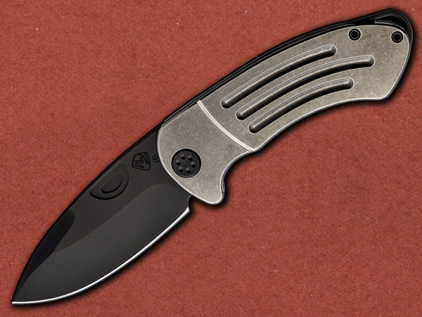 [Medford] Theseus Tumbled Framelock Ti, S35VN Ultra Tough PVD
