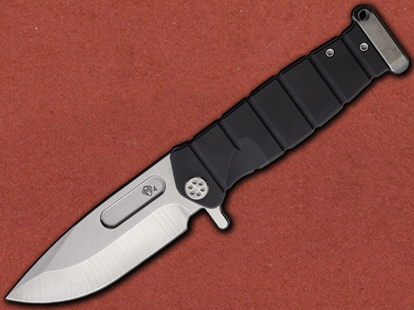 [Medford] USMC FF Flipper, S35VN, Ti Handle PVD
