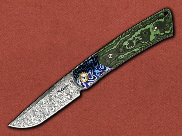 [Reate] Tribute, Heimskringla Damasteel Damascus, Jungle Wear
