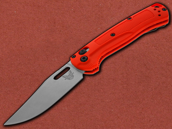 [Benchmade] Mini Taggedout 154CM Grivory Orange - Hunt Class
