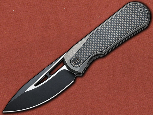 [WE Knife] Baloo CPM-20CV, Titanium, Twill Carbon Fibre