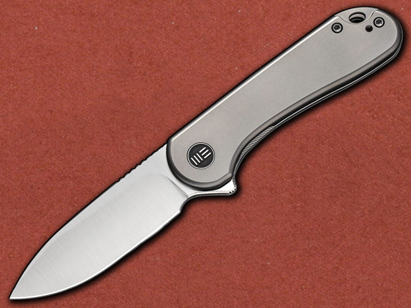 [WE Knife] Elementum Grey Titanium, CPM-20CV