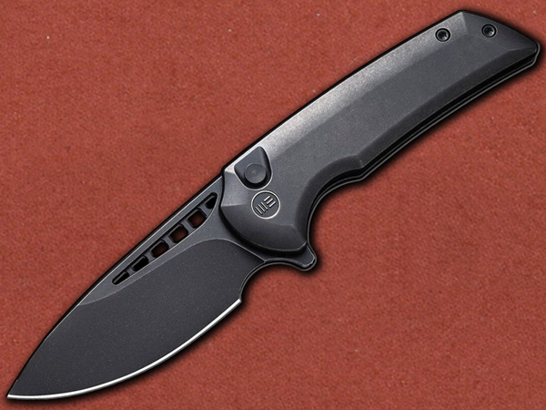[WE Knife] Mini Malice CPM-20CV, Black Titanium Button Lock