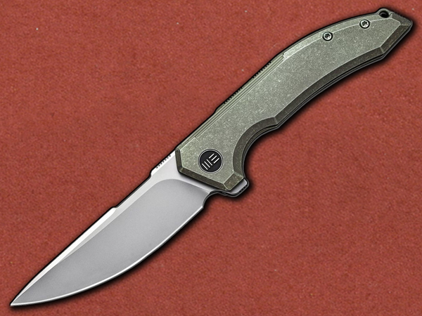 [WE Knife] Quixotic CPM-20CV, Green Titanium