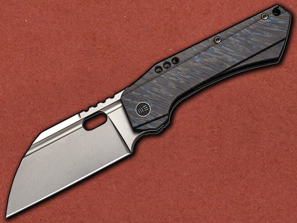 [WE Knife] Roxi 3 Framelock, Tiger Stripe Flamed Titanium, S35VN
