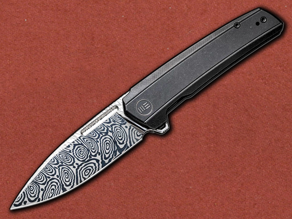 [WE Knife] Speedster Heimskringla Damasteel Damascus, Titanium