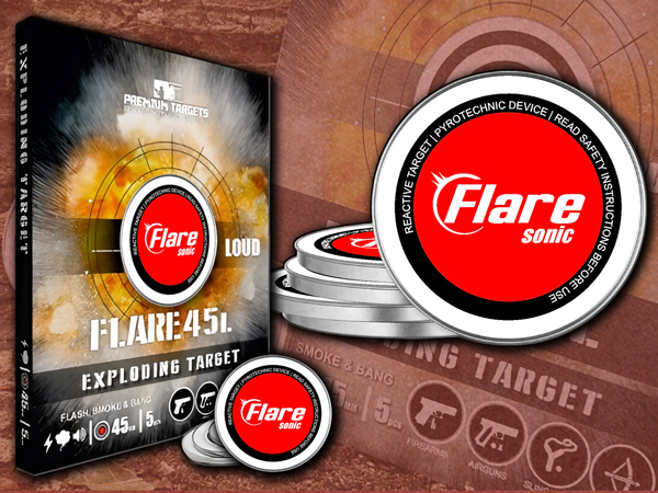 [Flare] 45L Exploding Target VERY LOUD BANG (x5 Target Pack)